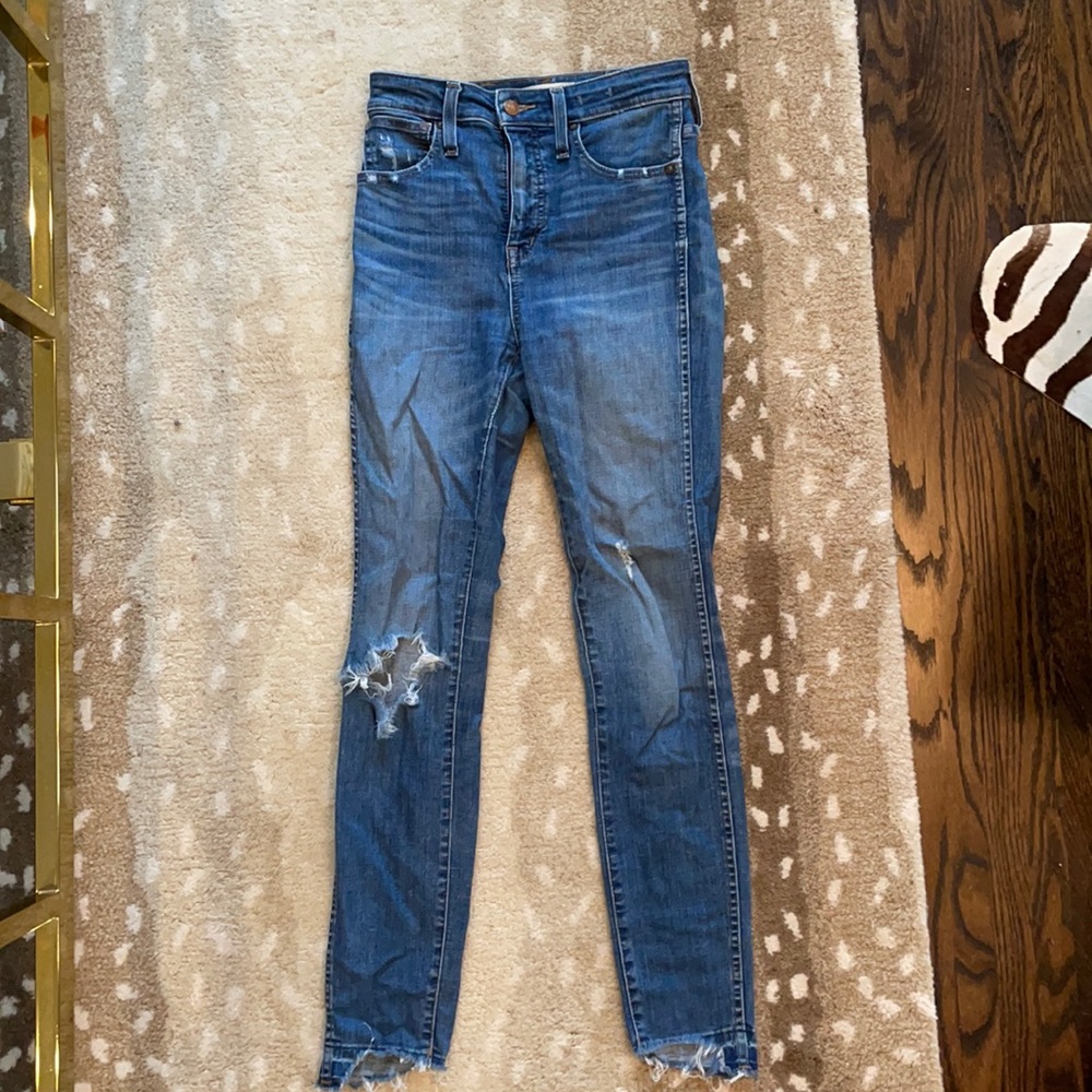 Madewell Curvy High Rise Skinny Jeans